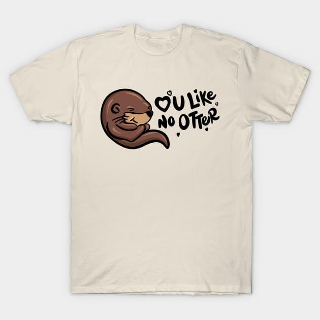 Otterly Adorable T-Shirt by carcrashcarlos